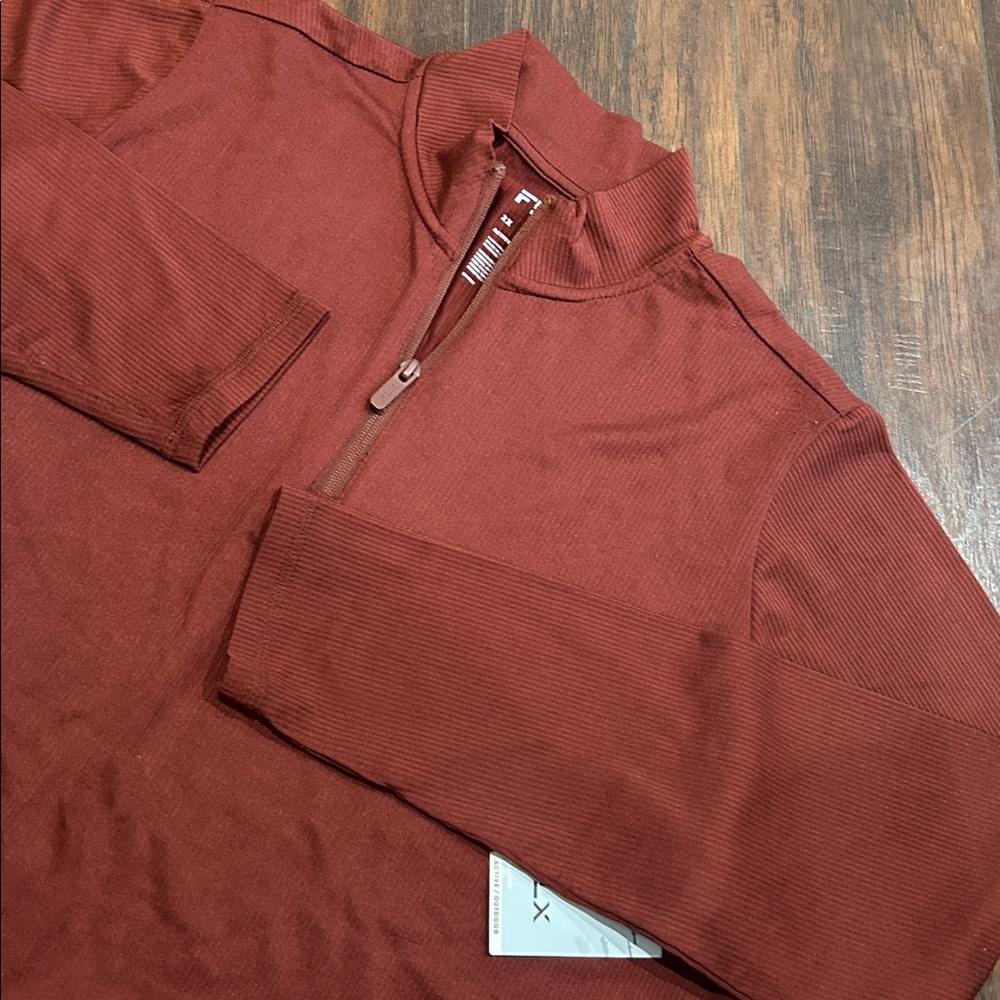 NWT Mens FLX Active/Outdoor Athleisure Quarter Zip